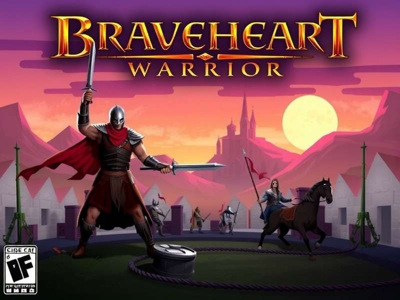 Braveheart Warrior Game Cover Art